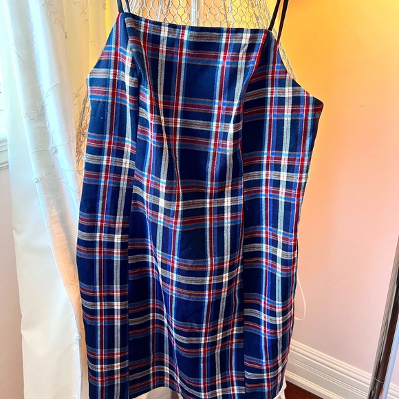 Urban Outfitters Plaid Jumper Dress - Picture 1 of 5